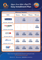 Installment plan at 0% interest